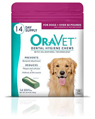 Oravet Dental Hygiene Chews Para Perros Grandes, Más 8ysqp