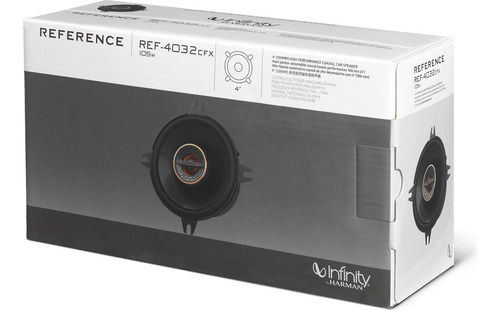 Imagen 3 de 7 de Parlantes Componentes Infinity 4 Pl 2 Vias 105w Pico 4032cfx