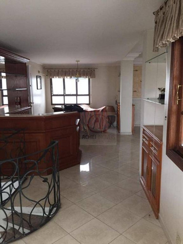 Imagem 6 de 19 de Cobertura Com 3 Dormitórios, 1 Suíte 2 Vaga À Venda, 300 M² Por R$ 2.600.000 - Boqueirão - Santos/sp - Co0090