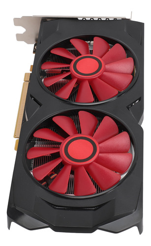 Tarjeta Gráfica De Doble Ventilador Para Juego De Pc Rx580 8