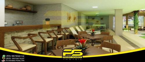 Oportunidade, Apartamento, 02 Quartos, Suíte, Piscina, 02 Vagas, 67,53m², Por Apenas R$ 490.000,00, Em Bessa, João Pessoa - Paraíba. - Ap2861