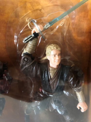 Anakin Skywalker's Swoop Bike Escala 3.75 Hasbro 2002 (Usado)