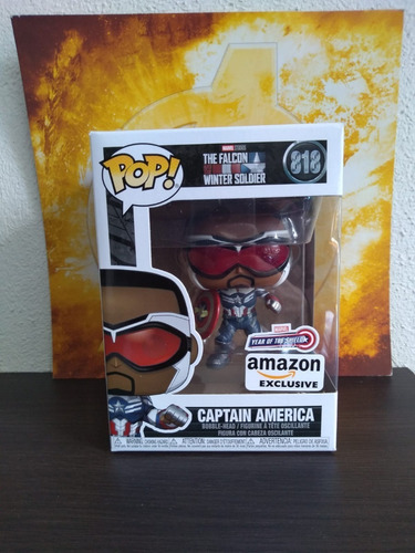 Funko Pop! Captain America Year Of The Shield Exclusivo (Usado)