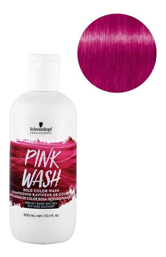 Shampoo Intensificador Pink Wash - Schwarzkopf 300ml