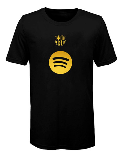 Remera Algodon Camiseta Barcelona Golden #9 Lewandowski
