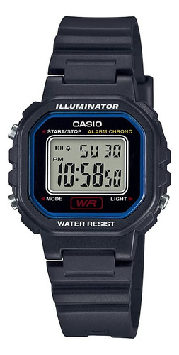 Reloj Casio La-20wh-1ccf Classic Para Mujer Digital De