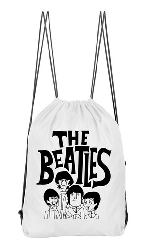 Bolso Deportivo The Beatles Old Text (d0433 Boleto.store)