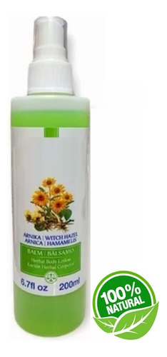 Bálsamo Just Corporal Con Árnica Spray 200ml.