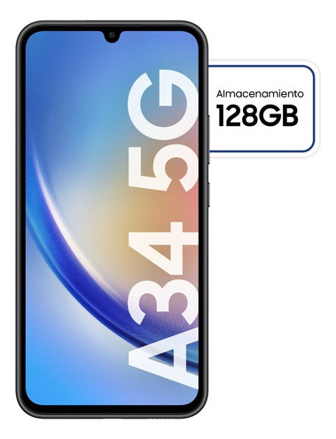 Celular  Samsung Galaxy A34 Negro 128gb+6gb.