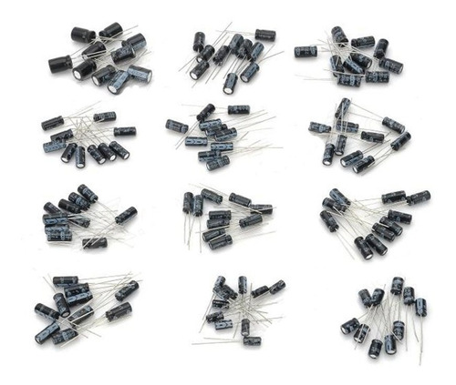 10 Pzas Capacitor Electrolítico 6.8 Uf 50v