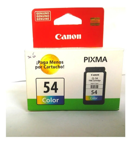 Cartucho De Tinta Canon Cl-54 Color P/e481 Rendimiento 100 P | Meses sin  intereses