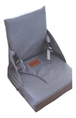 Sillita De Comer Booster Transportable Munami By Maternelle Color Gris Liso