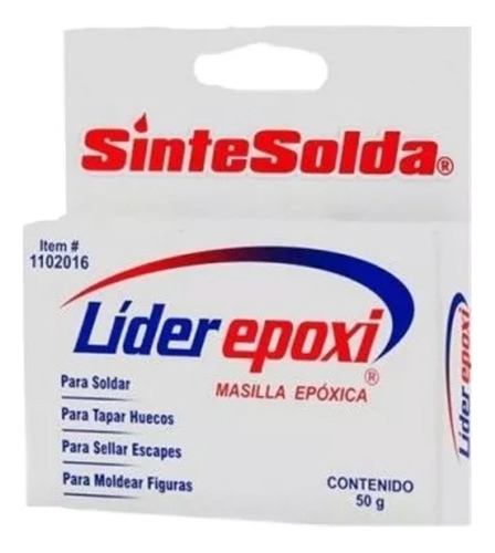 Masilla Epoxica Tapa Huecos Goteras Soldadura Sintesolda