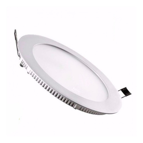 Foco Panel Plafon Led Embutido Redondo 18w