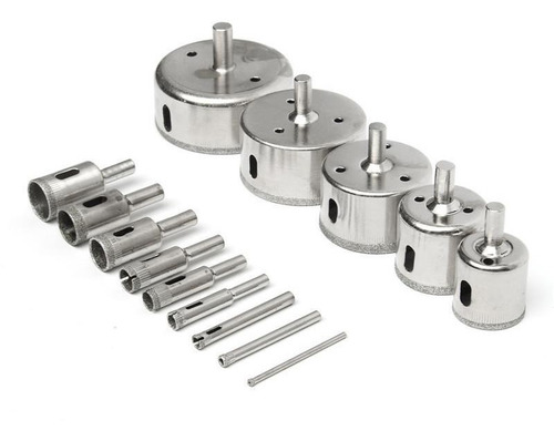 Imagen 2 de 6 de Mecha Diamantada 50mm Vidrio Cerámica Mármol Porcelanato