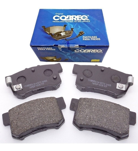 Imagem 8 de 9 de Pastilhas Dianteiras + Traseiras Honda Civic Lxs 1.8 2013