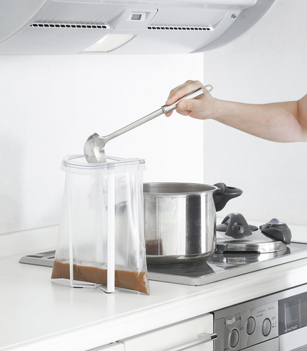 Soporte Ecológico Para Bolsas De Plástico Yamazaki Home