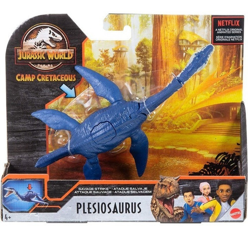 Imagen 4 de 4 de Juguetes De Acción Jurassic World Plesiosaurus Savage Chile