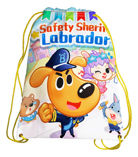 Sheriff Labrador Dulceros Personalizados Recuerdos Fiesta 60