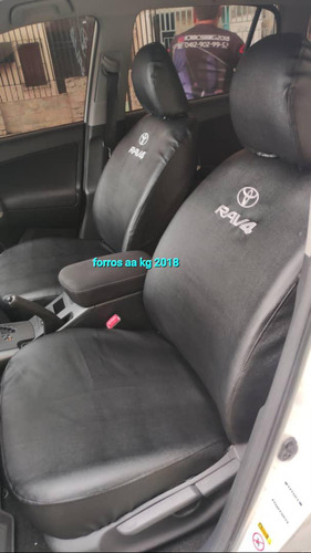 Forros De Asientos Semicuero Bipiel Toyota Rav4 2006 2009