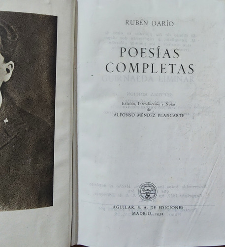 Poesías Completas, Rubén Darío. Joya Aguilar. 