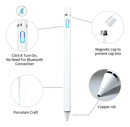 Lápiz Pencil Tácti Universal Para iPad Tablet Android Stylus