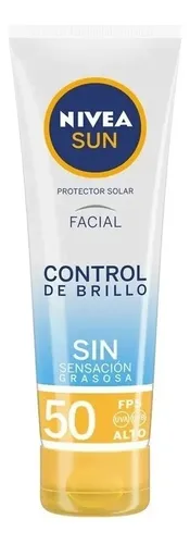 comprar Protector Solar Nivea Sun Facial Antibrillo FPS50 50ml
