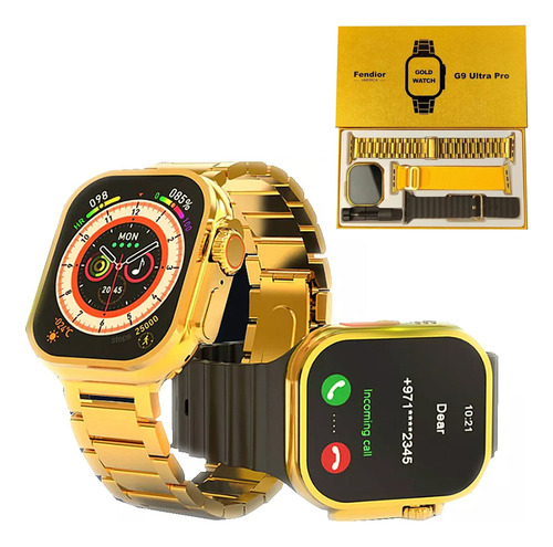 Reloj Inteligente Tyrant Gold G9 Ultra Pro Con Pulsera