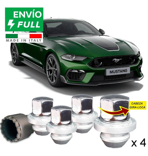 Birlos De Seguridad Galaxylock Mustang Gt V8 T/m 2015