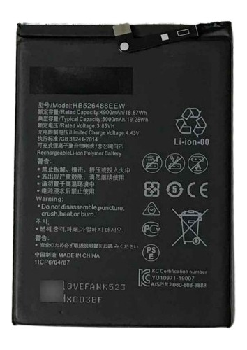 Batería Huawei Y7a