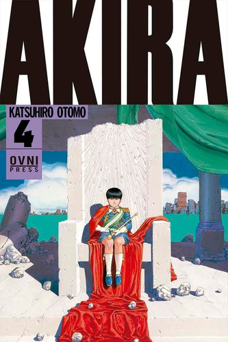 Manga, Kodansha, Akira Vol. 4 Ovni Press / Katsuhiro Otomo