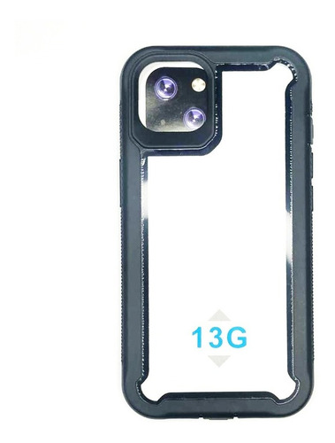Protector Super Resistente iPhone 13 13 Mini + Vidrio Full
