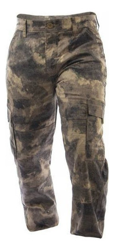 Pantalon Tactico Camo Antidesgarro Protec. Uv50 Caza Airsoft