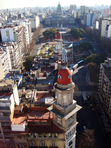 Cúpula, Terraza Y Vista Al Congreso De La Nacion