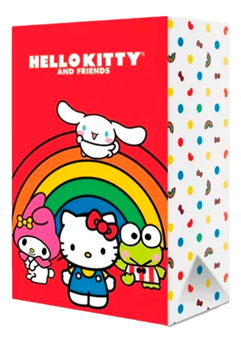 Hello Kitty Bolsa Para Dulces De Papel 10 Piezas Pinguskity Color Coral