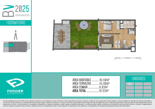 Venta Apartamento 1 Dormitorio Bv2025 Tres Cruces