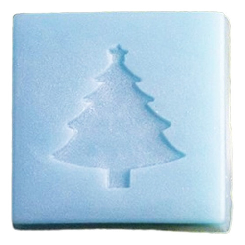 Molde Forma Silicone Barra Árvore De Natal Ib-1769