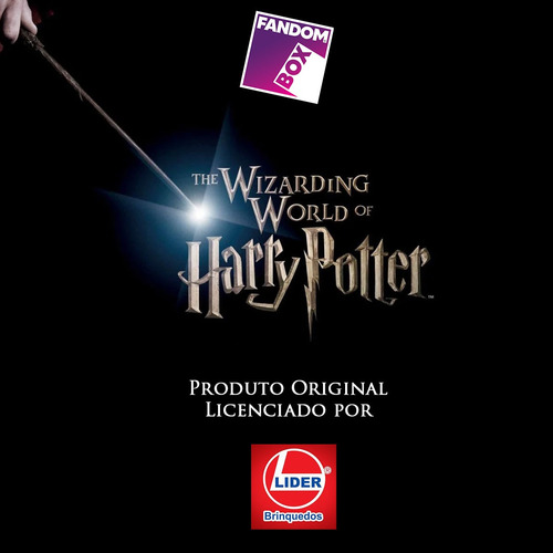 Super Coleção Bonecos Harry Potter Fandom Box Lider 12 Unid