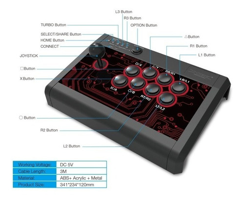 Control joystick Dobe TP4-848