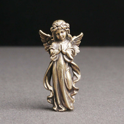 Estátua De Anjo Escultura Ornamentos Colecionáveis