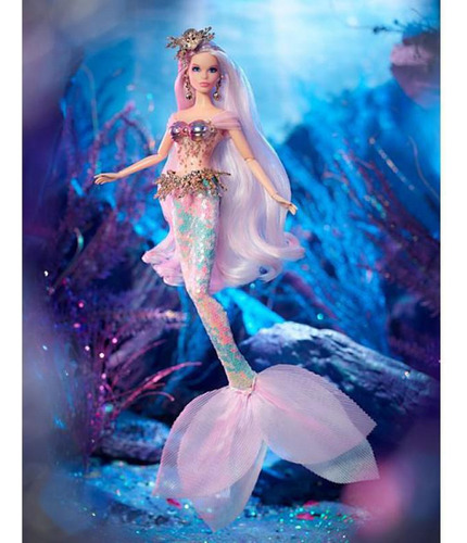Barbie Signature Mermaid Enchantress Mythical Muse Sirena (Usado)