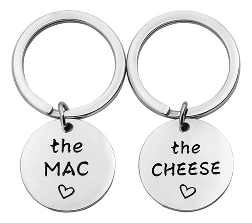 Seiraa The Mac - Llavero De Queso Para Alimentos Para Pareja