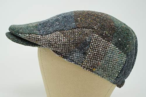 Borges & Scott El Mosaico De Galway - Gorra Plana De Tweed I