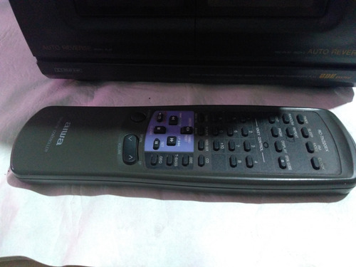 Minicomponente Aiwa Nsx 320 Cuerpo Central Sin Parlantes Negro 0 W (Usado)