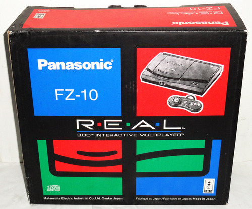 Panasonic 3do Fz-10 Americana Completa En Caja + Juego Gex (Usado)