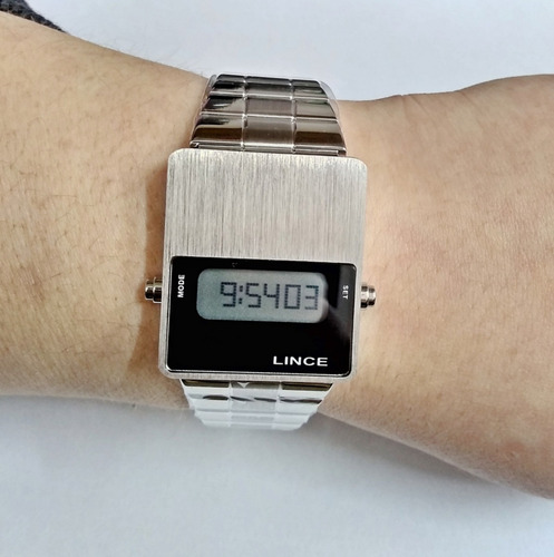 Imagem 4 de 9 de Relógio Lince Feminino Digital Sdm4633l Bxsx