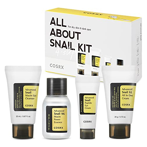 Kit De Viaje Rejuvenecedor Con Mucina De Caracol Cosrx