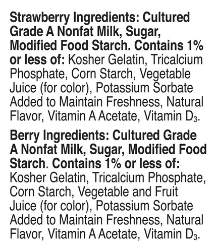 Yoplait Go Gurt Yogurt Sin Grasa 32 Tubos