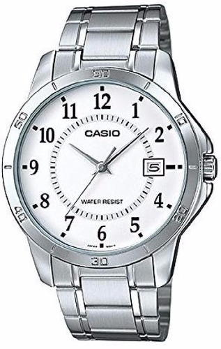 Reloj Análogo Hombre Casio Mtp-v004d-7b - Pulso Metálico