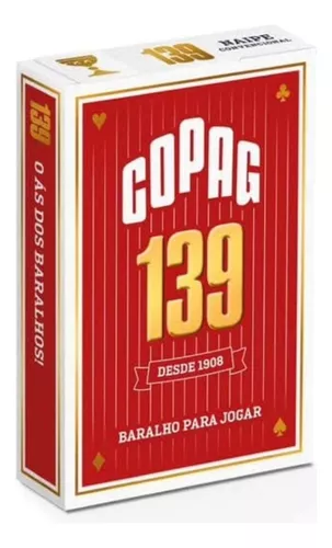 Baralho 139 Tradicional COPAG  Naipe Convencional ou Grande